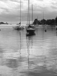 Mouillage d'octobre - Bretagne